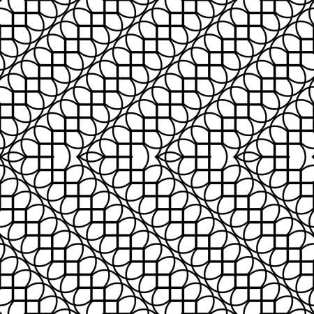 Design seamless monochrome zigzag pattern. Abstract geometric background. Vector artのイラスト素材