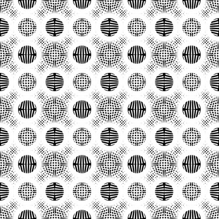 Design seamless grating pattern. Abstract monochrome background. Vector artのイラスト素材