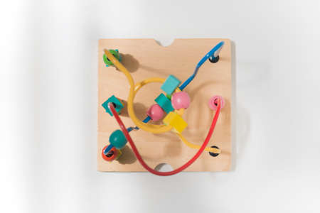 Children Learning Toys on a white background