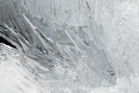 texture sharp icicles