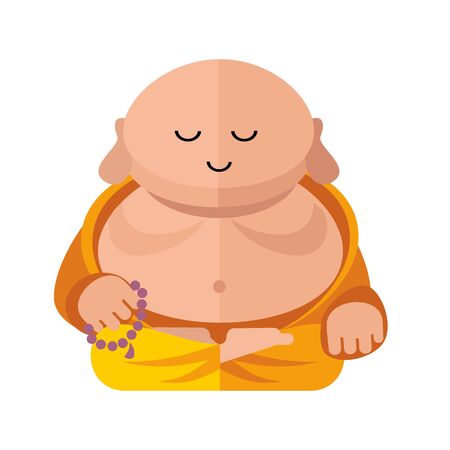 fat buddhaのイラスト素材