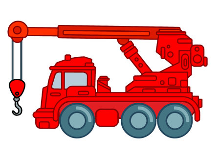 coloring pages for kids with toy carsのイラスト素材