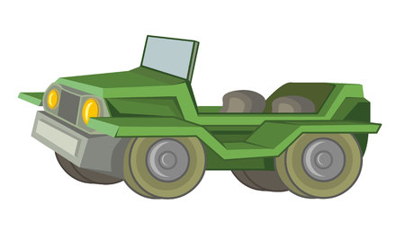 coloring pages for kids with toy carsのイラスト素材