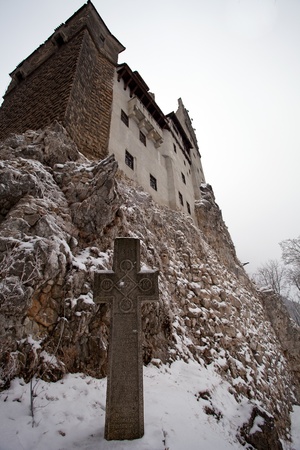 Dracula Castle in Transylvania, Romaniaのeditorial素材