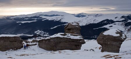Carphatian Sphinx, in the mountains of Romaniaの写真素材