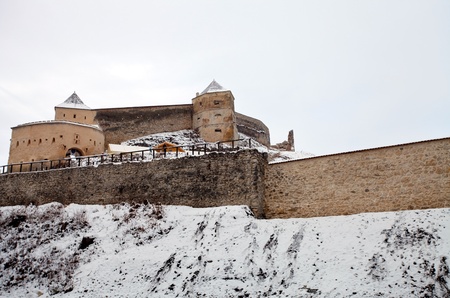 Rasnov fortification in Transylvania, Romaniaのeditorial素材