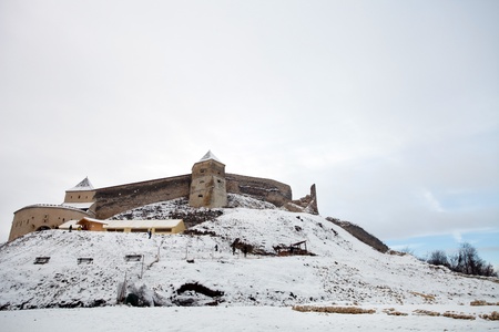 Rasnov fortification in Transylvania, Romaniaのeditorial素材