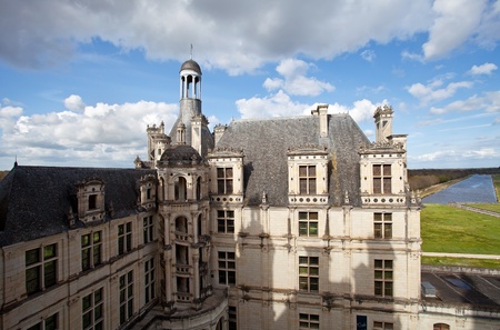 castle of Chambord, Franceのeditorial素材