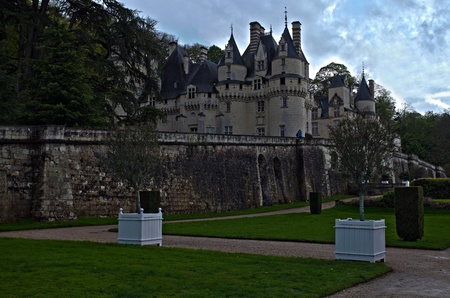Castle of Ussè, France のeditorial素材