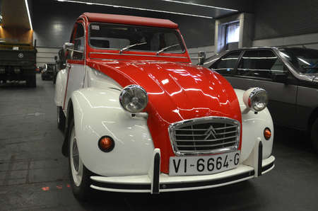 Fair annually  Retro Classic  2013 in Bilbao  Spain , CitroÃ«n 2CV