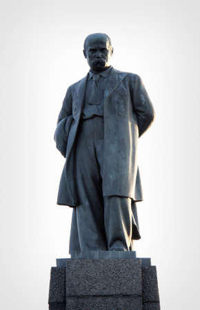 Monument of poet Taras Shevchenko in Kanev, Ukraine