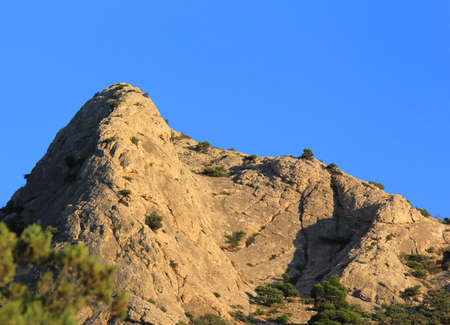 Mountain at day, Crimea, Ukraineの写真素材