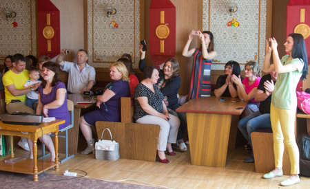 Parents during holidayのeditorial素材