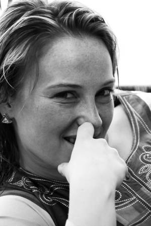 Piddubci, Volyn / Ukraine - March 06 2009: Woman posing in spa salonのeditorial素材