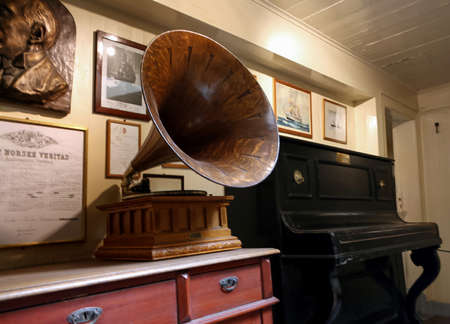 Oslo, Norway - May 02 2007: The Fram Museum, dedicated to the history of Norwegian polar expeditionsのeditorial素材