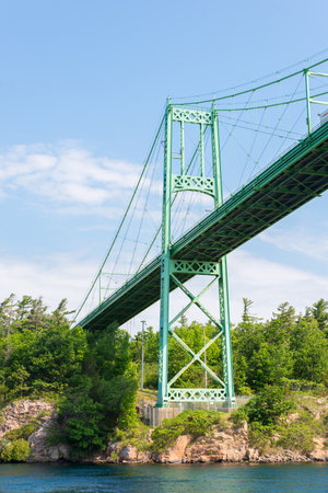 Bridge in Thousand Islands, in Canada