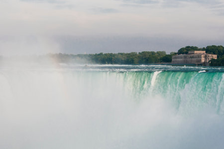 The waterfalls of Niagara in Canada are one of the great wonders of the worldの写真素材