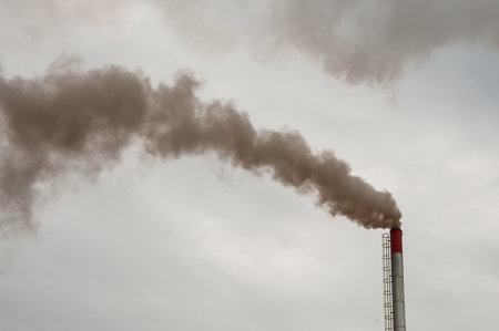 Pollution is a danger to people and the environmentの写真素材