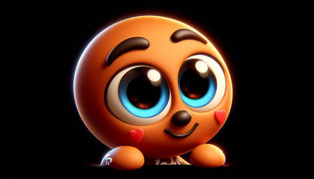 Cute adorable gingerbread man cartoonの素材