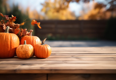 Colorful pumpkins on display at a farmers market in autumn.の素材