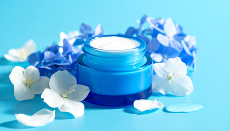 Moisturizing cream with the essence of nature for the skinの素材