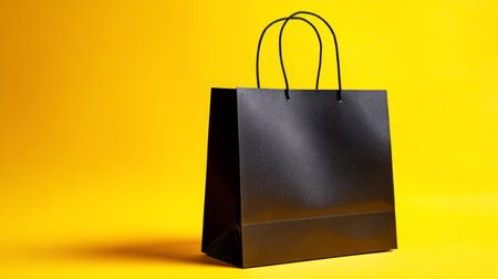 Shopping bag isolated on background. Christmas timeの素材