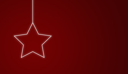 Christmas card with minimalist designの写真素材