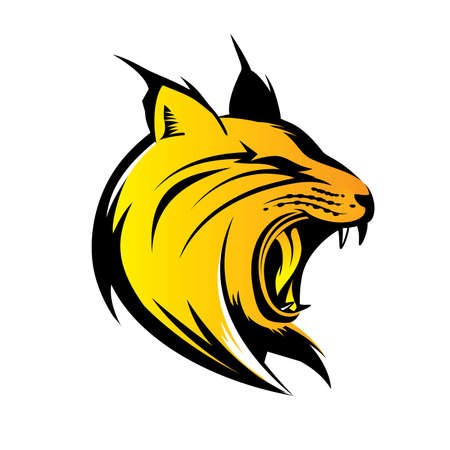 Lynx Headのイラスト素材