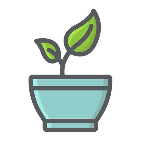 Healthy food filled outline icon, fitness and sport, diet sign vector graphics, a colorful line pattern on a white background, eps 10.の写真素材