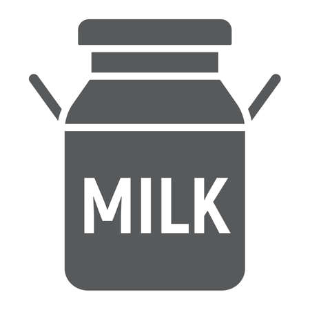 Milk can iconのイラスト素材