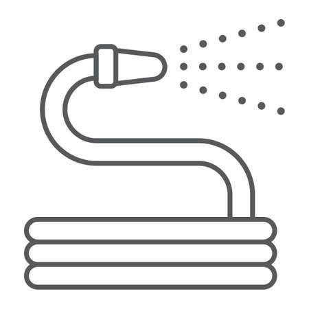 Garden hose iconのイラスト素材