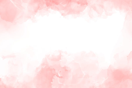 Abstract pink watercolor background. Paint brush paper textured stain canvas element. Pastel soft water color pattern. Abstract pink texture. Art watercolor background for wallpaper designのイラスト素材