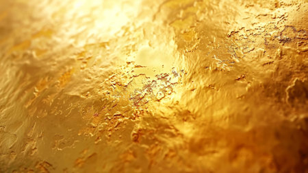 Premium stainless steel, smooth glossy metal gold background. Bright platinum yellow gradient. Brass plate chrome texture effect, foil paper, golden light polished. High quality photoの素材