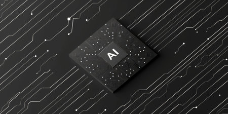 AI, Artificial Intelligence concept, 3d rendering, conceptual image. High quality photoの素材