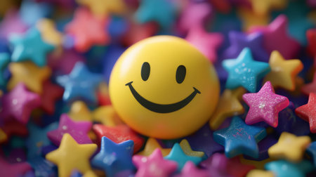 Explore how smiley face ratings enhance consumer satisfaction and feedback in business, fostering happiness and wellness through positive reviews that drive continuous improvementの素材