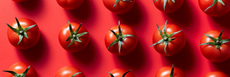 Discover and explore the vibrant, lush beauty of perfectly ripe, homegrown tomatoes, ideal for...
