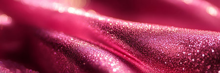 A beautiful pink glittering texture that captivates the eye, adding a magical, festive atmosphere perfect for artistic designs and joyful events, enhancing the ambiance for all to enjoyの素材