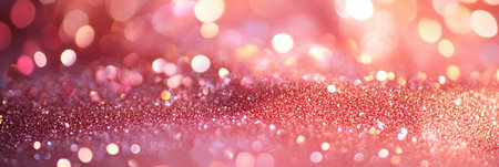 This pink glitter background features vibrant colors ideal for festive occasions and artistic projects, adding an enchanting touch to events and making them special and unforgettableの素材