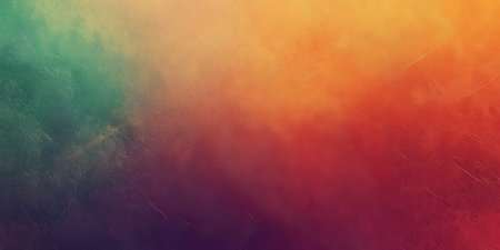 This beautiful gradient background features vibrant colors like orange, green, and red, ideal for design projects. Its a creative choice for anyone seeking a visually appealing backdropの素材