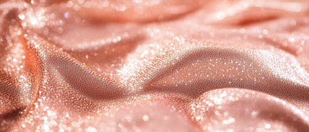 An elegant rose gold sequin texture featuring stunning reflective details and soft glints, making it perfect for glamorous and sophisticated design projects that demand attention and styleの素材