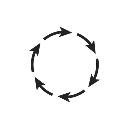 The circular arrow icon is widely recognized as a symbol for refreshing or reloading content,...