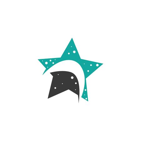 Star Logo Template vector icon illustration designのイラスト素材