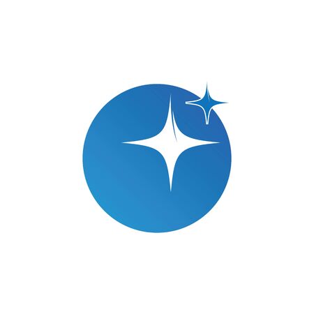 Star Logo Template vector icon illustration designのイラスト素材