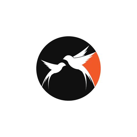 Bird Logo Template vector illustrationのイラスト素材
