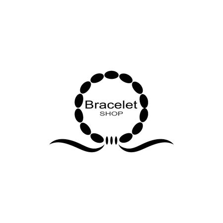 Bracelet icon.Trendy Bracelet logo concept on white background from Luxury collection.Suitable for use on web apps,mobile apps and print media.のイラスト素材