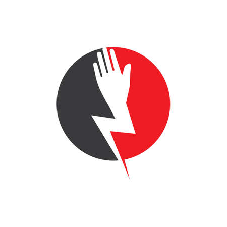 Hand strong vector iconのイラスト素材