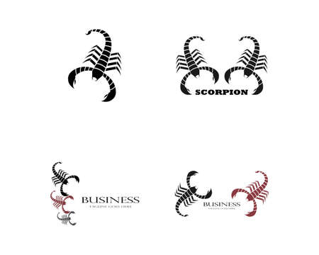 Scorpion Logo Template Vector illustrationのイラスト素材