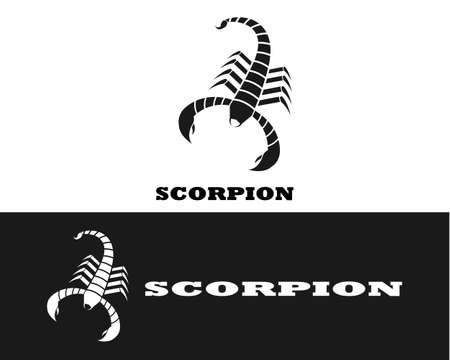Scorpion icon Template Vector illustrationのイラスト素材
