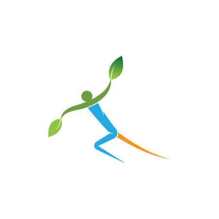 People Tree Vector icon Template vector illustration designのイラスト素材