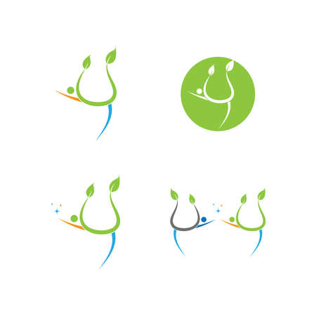 People Tree Vector icon Template vector illustration designのイラスト素材
